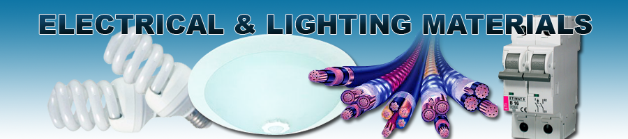 electrical, lighting materials
